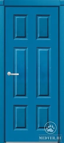 Синяя входная дверь - 4