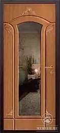 Декоративная входная дверь с зеркалом-106
