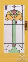 Желтая входная дверь - 8