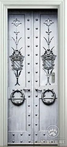 Элитная металлическая дверь-80