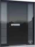 Тамбурная дверь со стеклом-67