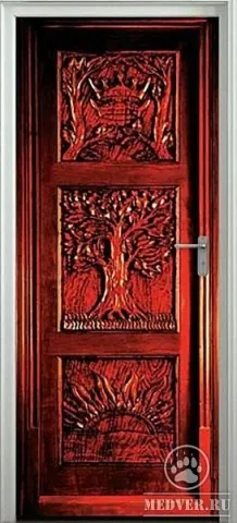 Элитная металлическая дверь-79