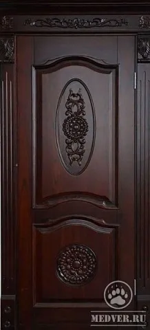 Элитная металлическая дверь-77