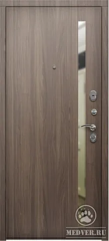 Декоративная входная дверь с зеркалом-144