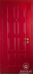 Красная входная дверь - 4
