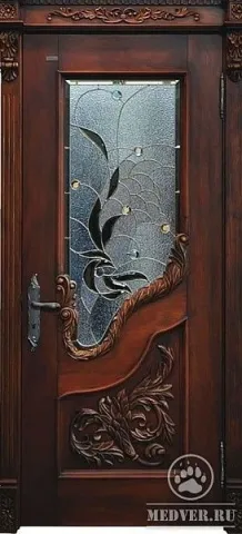 Элитная металлическая дверь-74