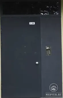 Дверь с домофоном-15
