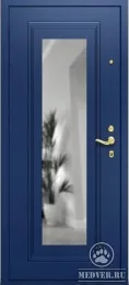 Декоративная входная дверь с зеркалом-95
