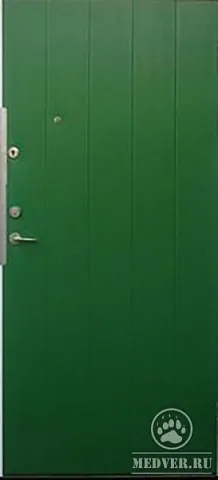 Металлическая дверь из массива сосны-163